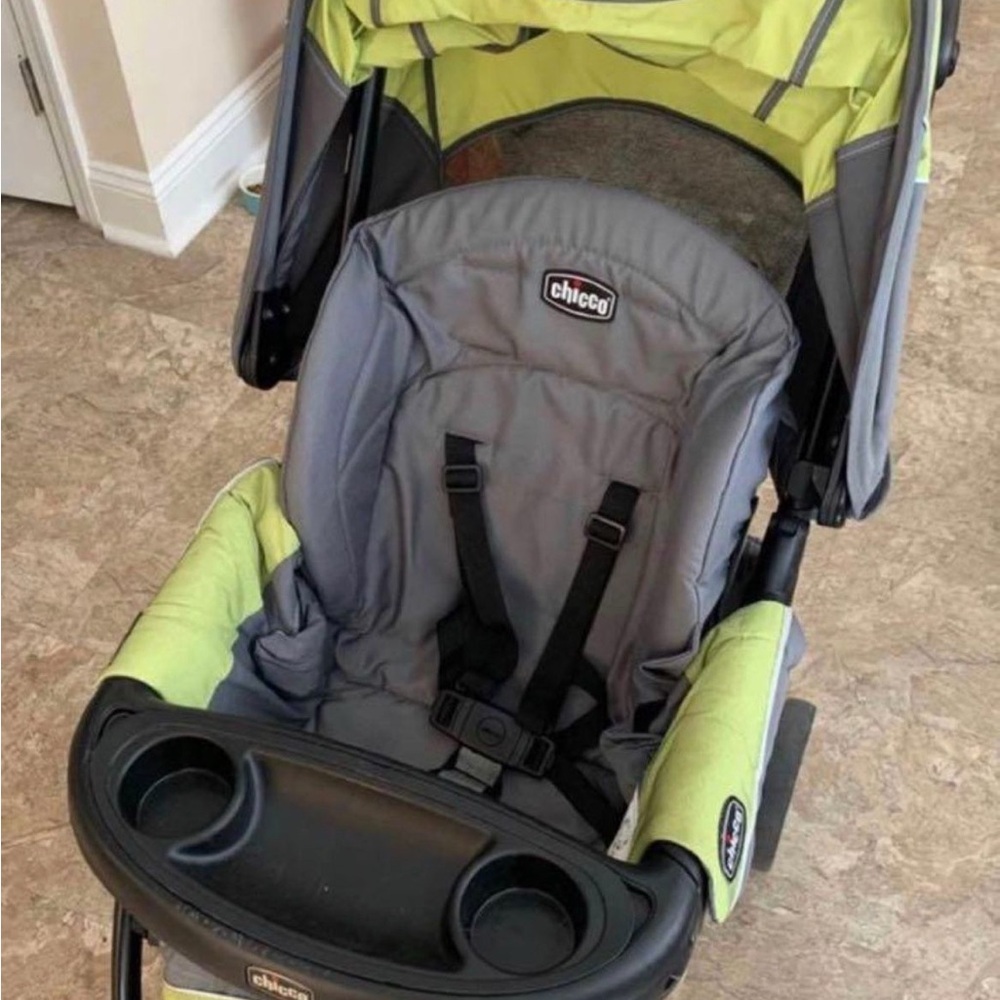 Chico's Green and Gray Stroller